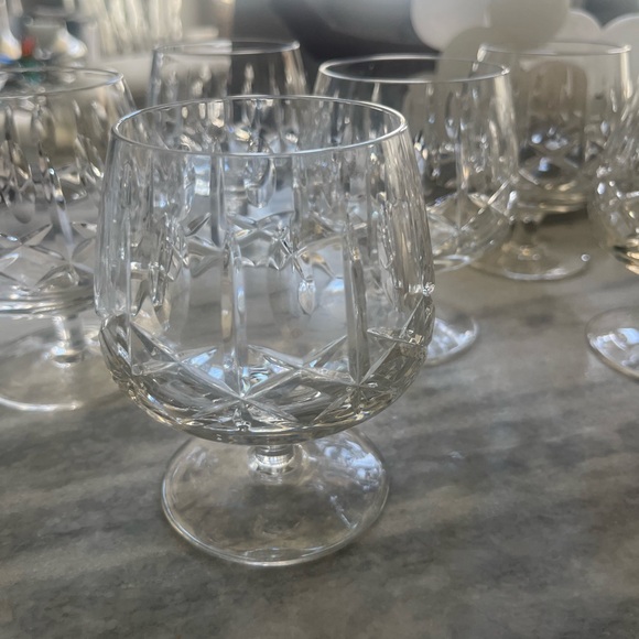 COPY - Six vintage heavy weight Crystal balloon brandy snifter glasses 10 ounce… - Picture 5 of 15